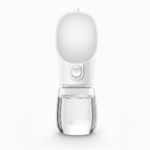 Pet Water Bottle - Full White Background